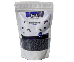 Black raisins with seed 250g